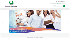 Desktop Screenshot of focusquimica.com