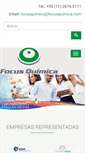 Mobile Screenshot of focusquimica.com